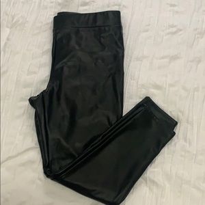Loft faux leather leggings